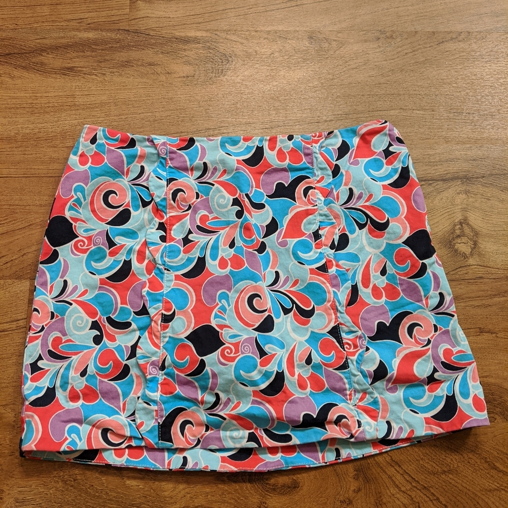 Crown & Ivy Multi Colored Skort, 6